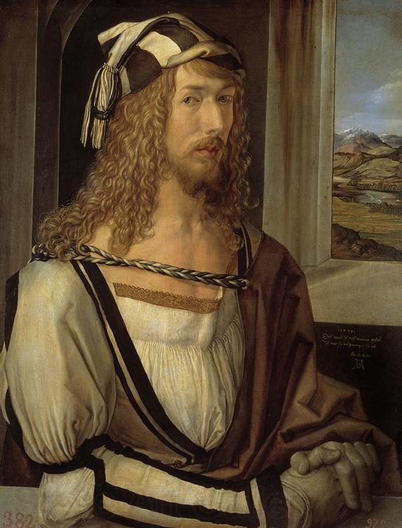 Albrecht Durer Self-portrait (mk08)